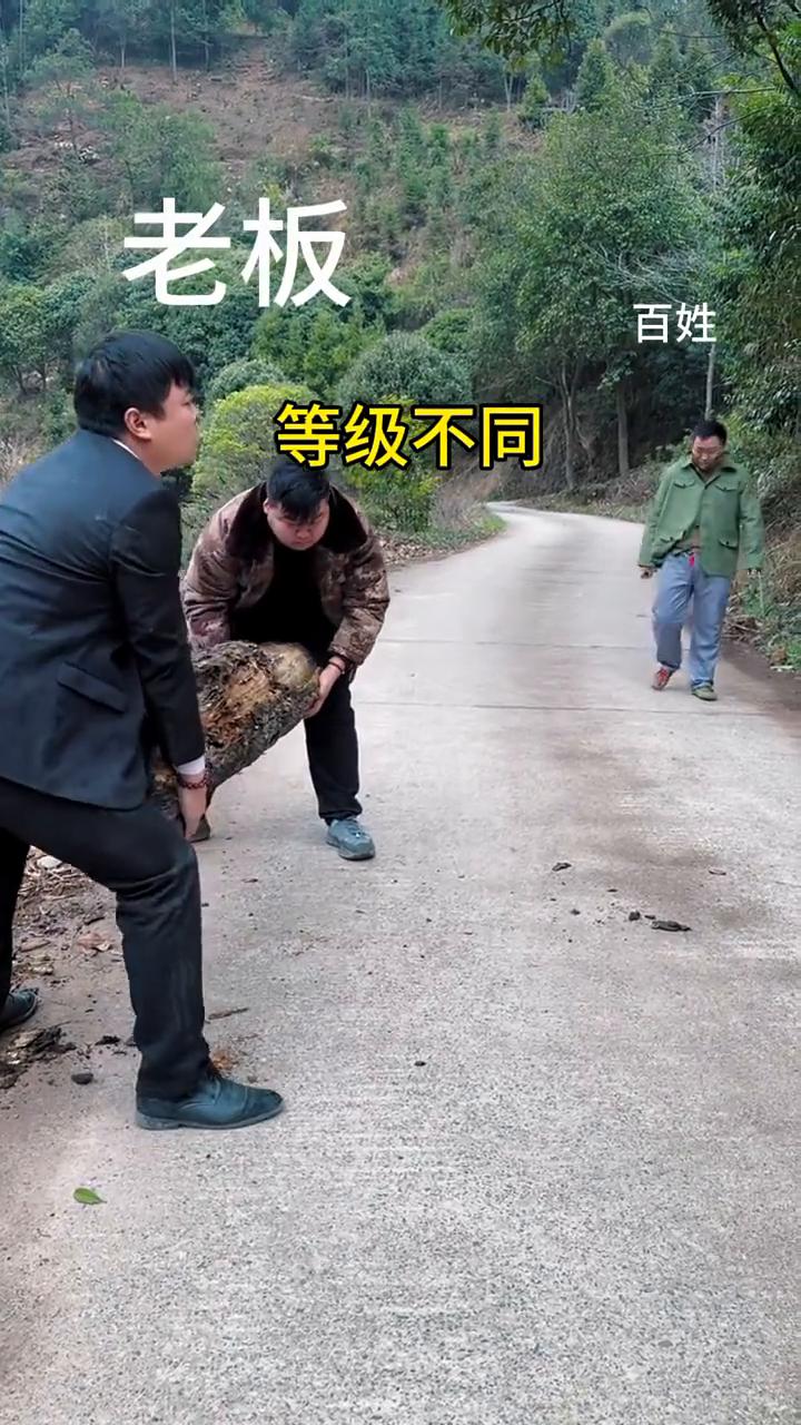 老板，等级不同。