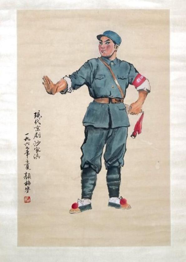 英姿飒爽的解放军战士，守护和平的坚定力量