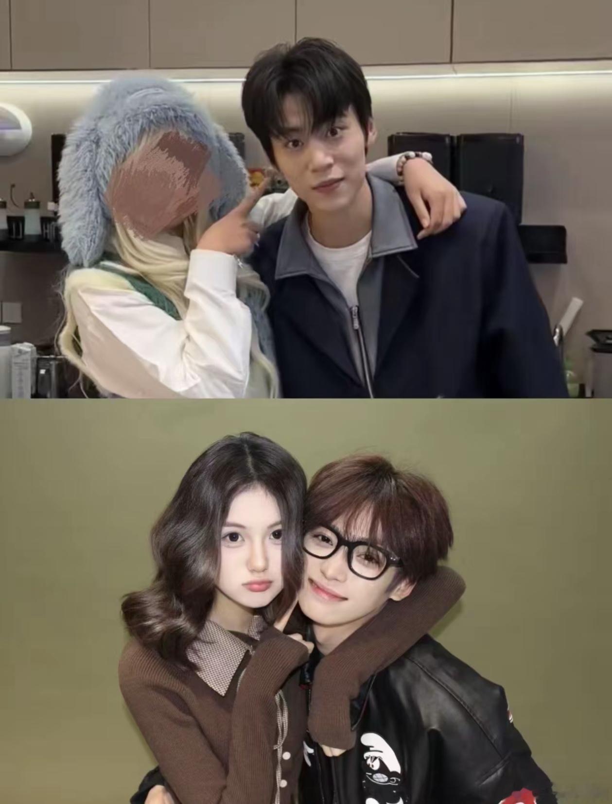 你们刷到这个了吗……上面右边的男生是朱傲宇