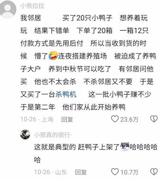 这就是典型的赶鸭子上架了