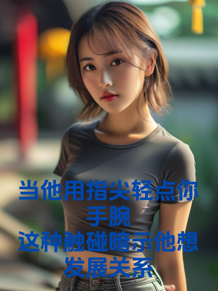 当他用指尖轻点你手腕：这种触碰暗示他想发展关系
