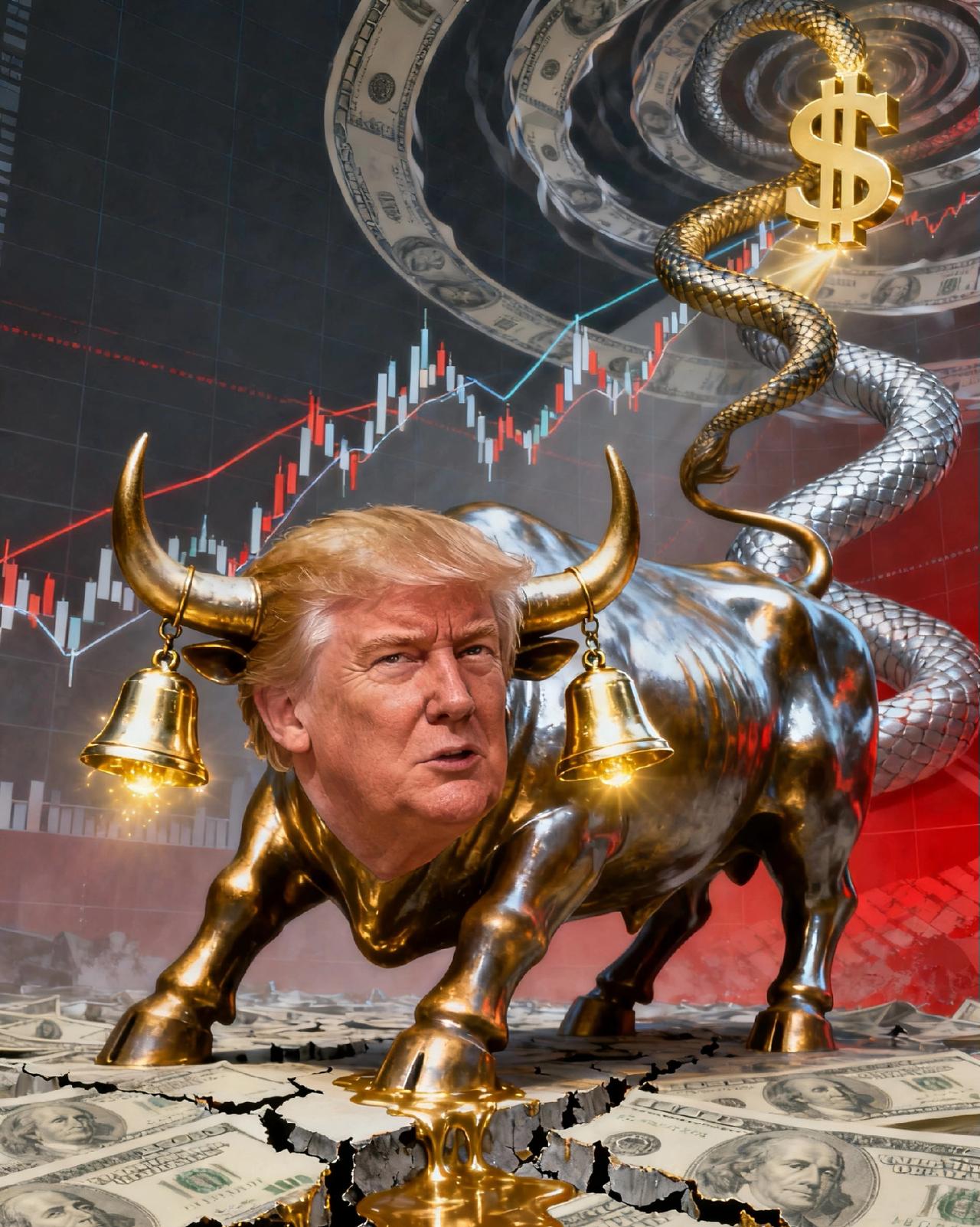 我们都上当了！金银越涨，买美债的钱反而越多！特朗普阳谋藏不住——