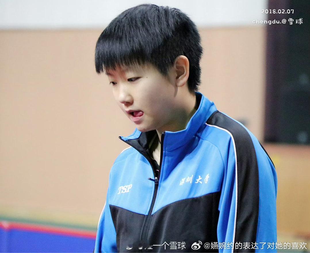 我有全世界美萌的孩子🧒孙颖莎