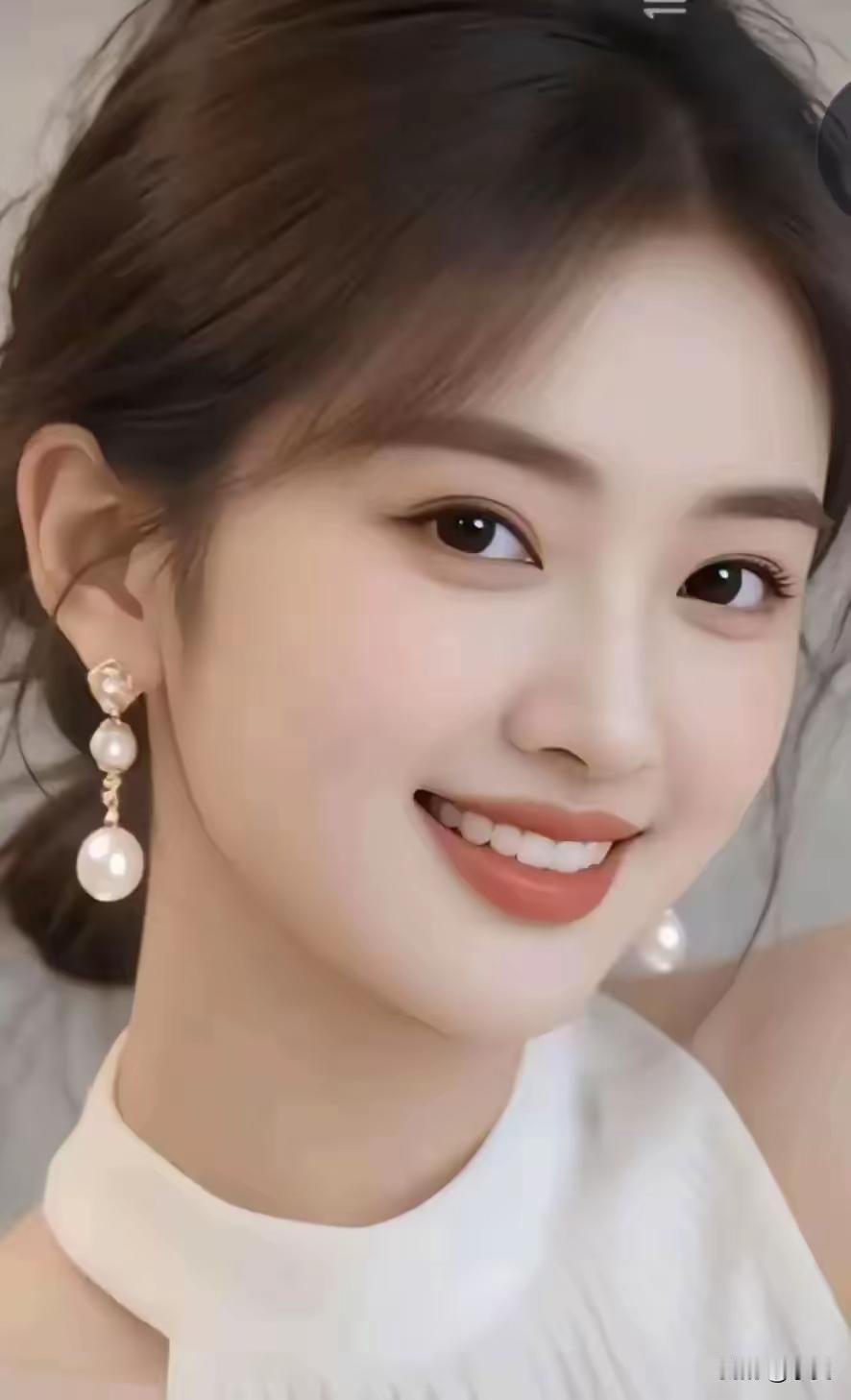 珠光宝气，笑颜如花