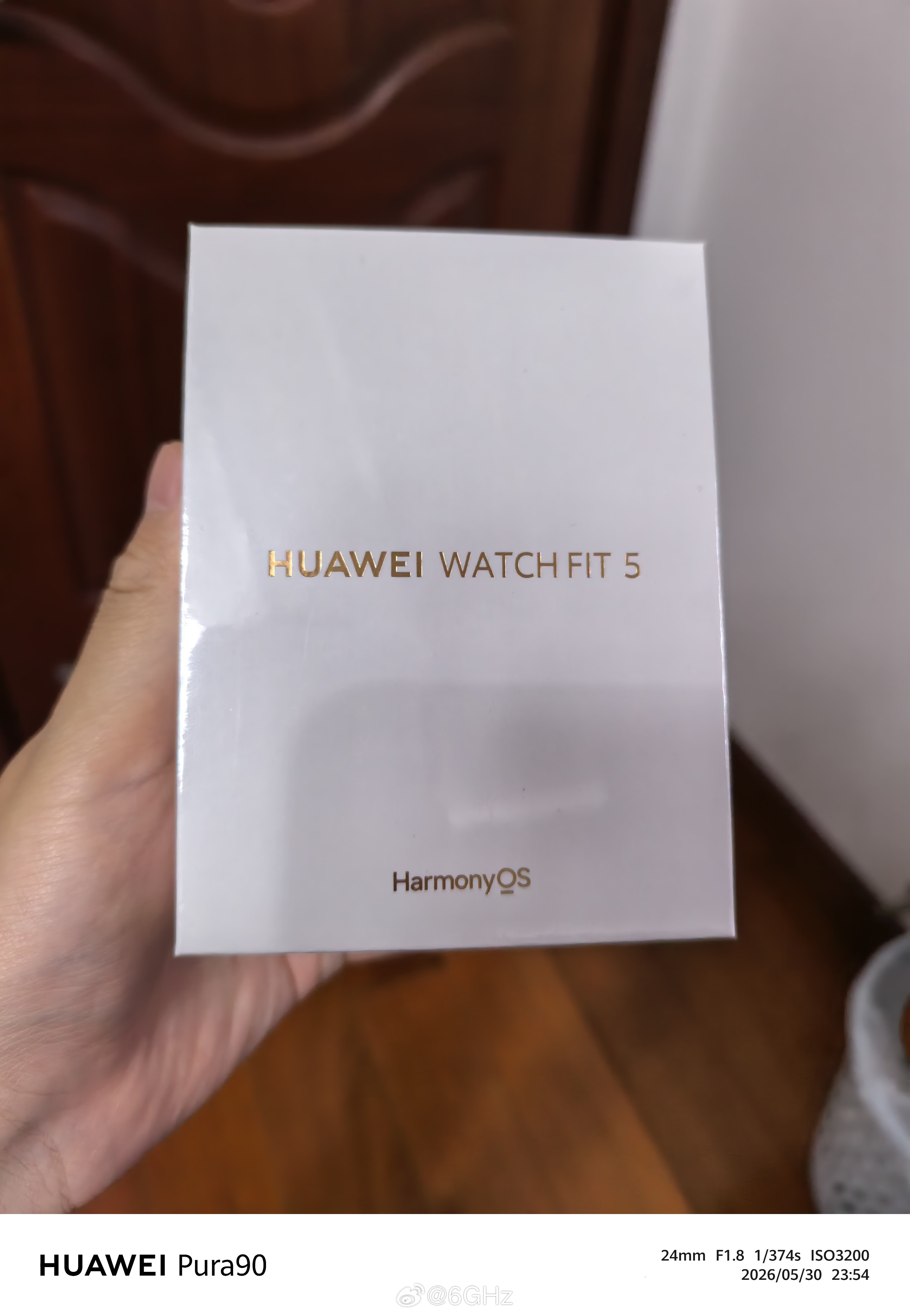 华为fit5到祸啦