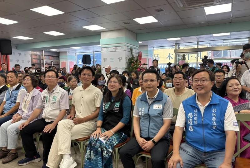 民众党彰化党部成立黄国昌：推最强县长人选蓝白合释最大诚意民众党彰化县党部与