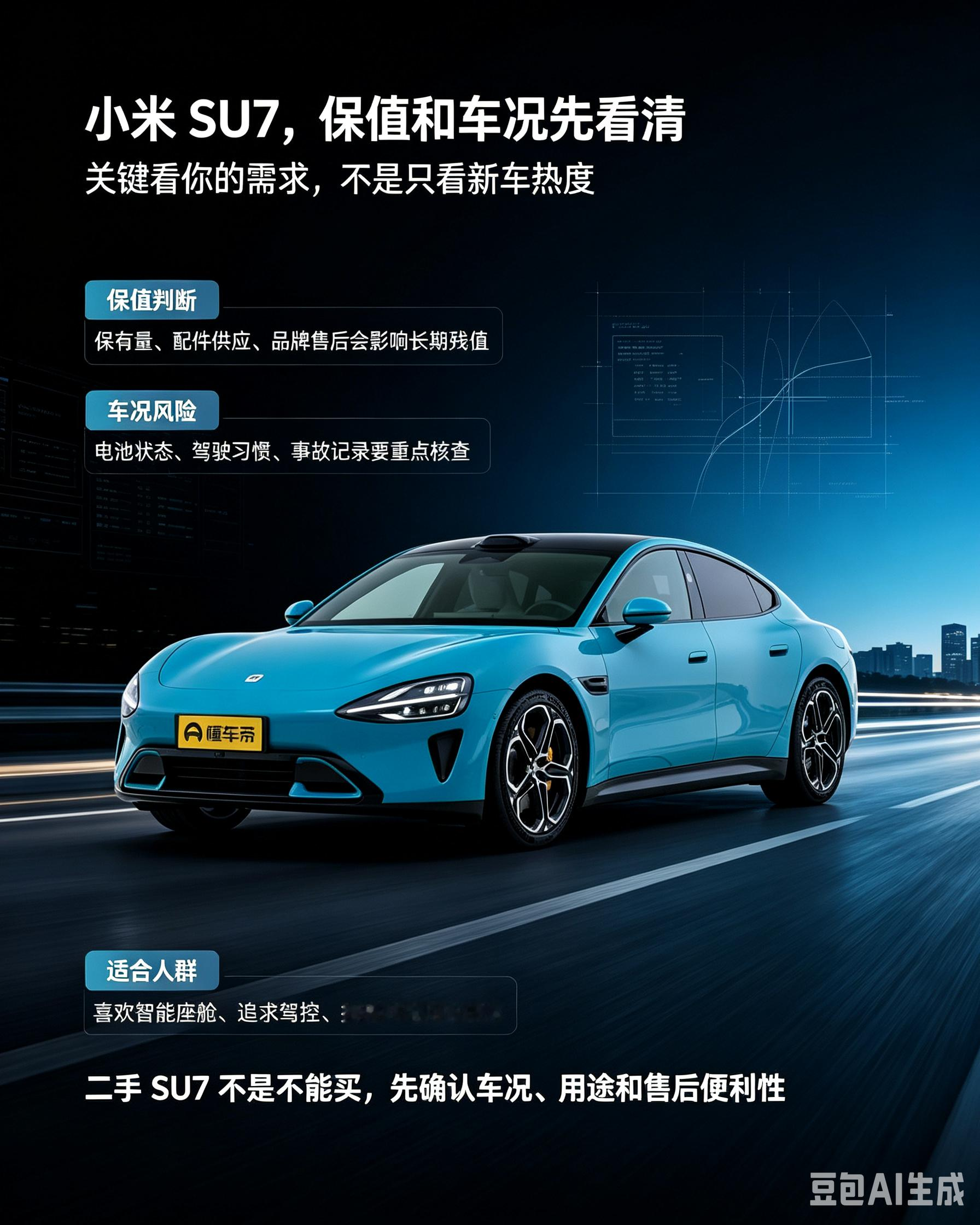 二手小米SU7入手前先看这几点