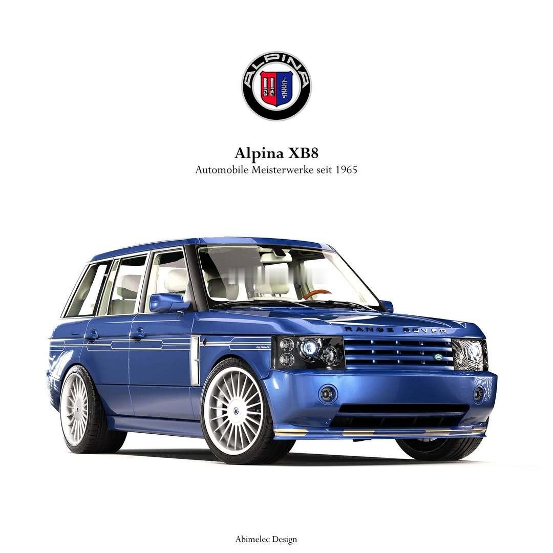 如果ALIPINA阿尔宾娜改装揽胜🛞梦想家ALI