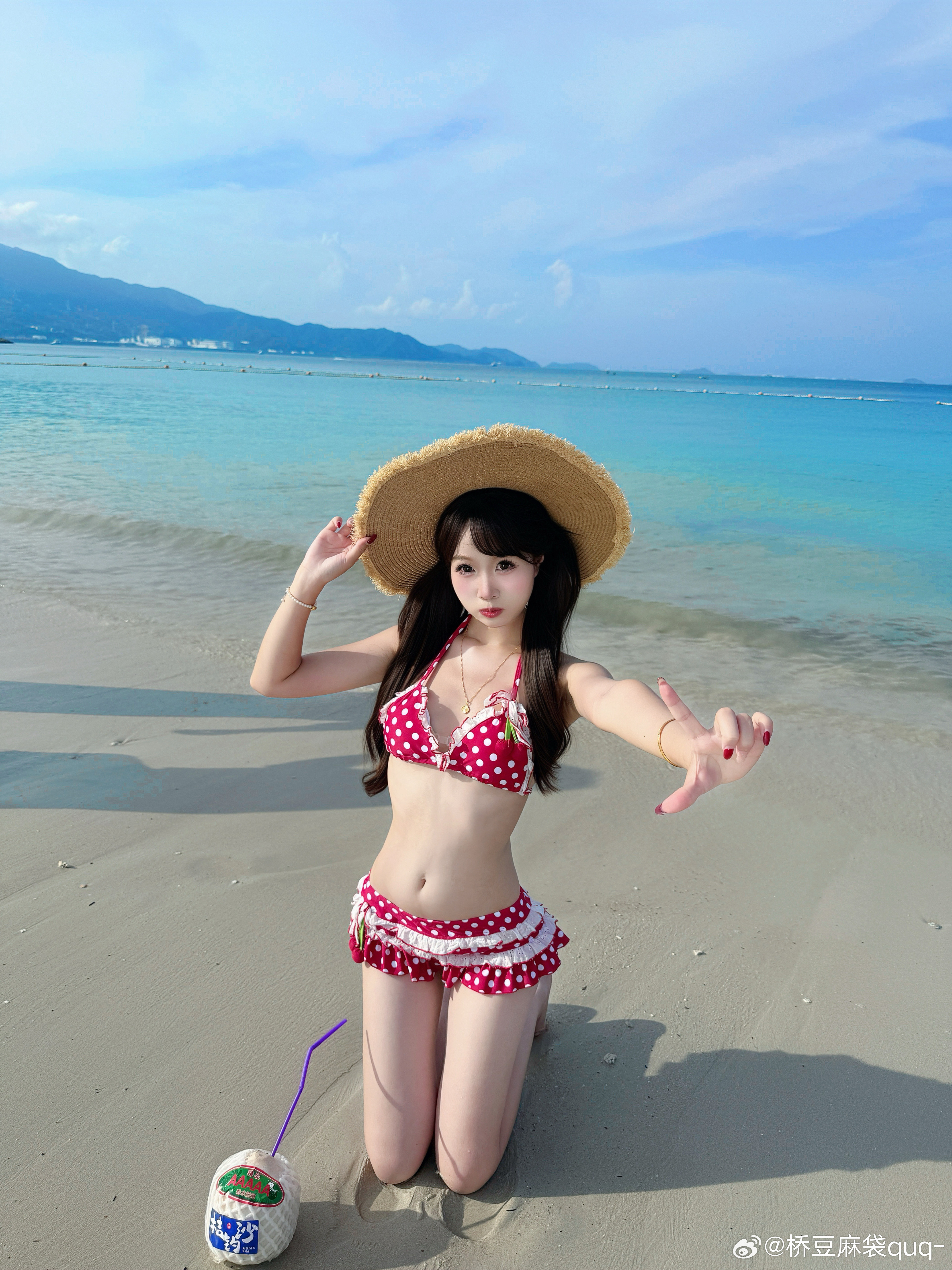 桔钓沙的海还挺蓝的嘞深圳·桔钓沙湾