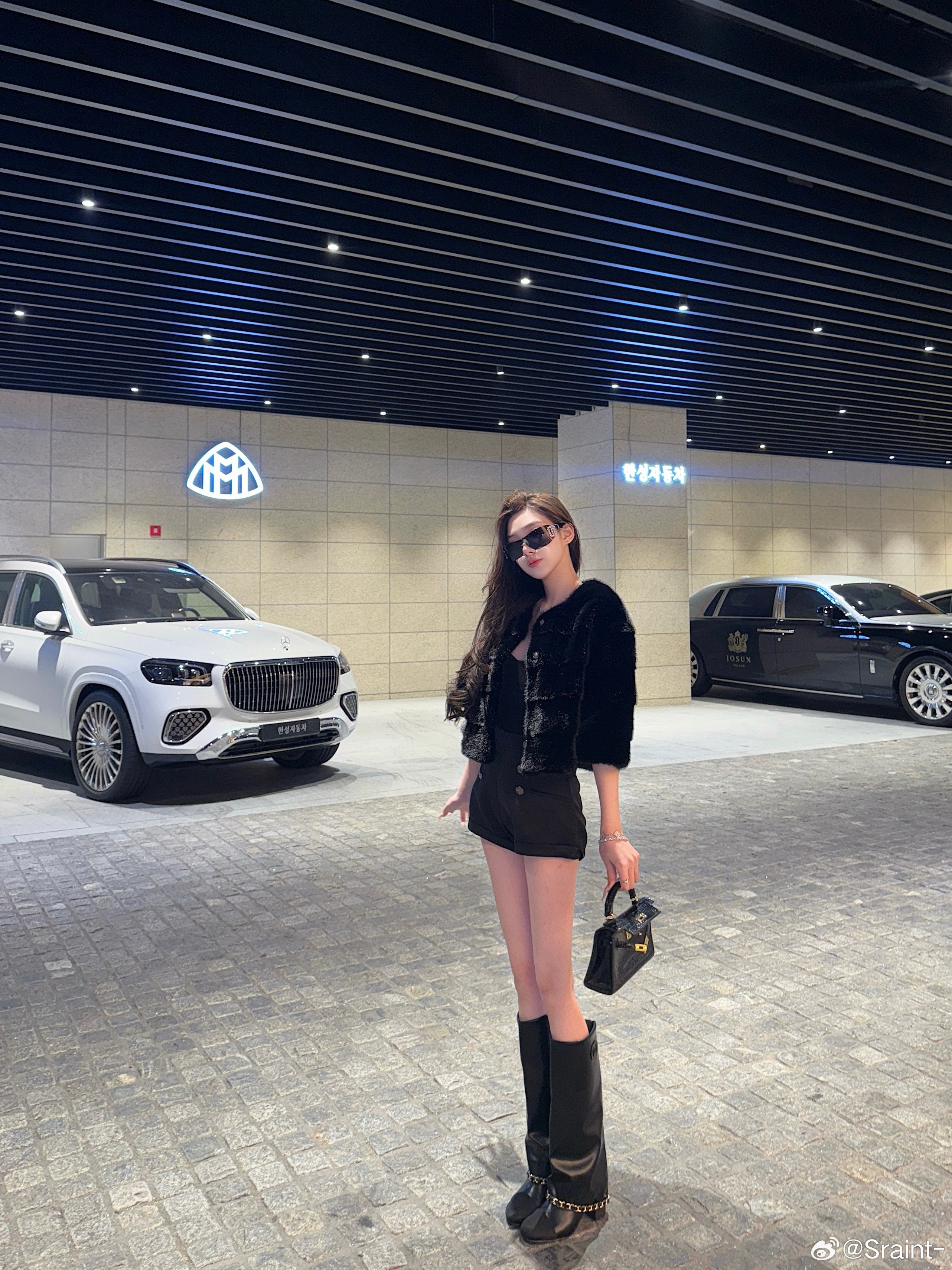 🇰🇷首尔财阀千金🕶️Josunpalace的停车场好好拍就是太冷了啊啊啊