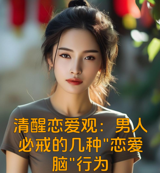 清醒恋爱观：男人必戒的几种
