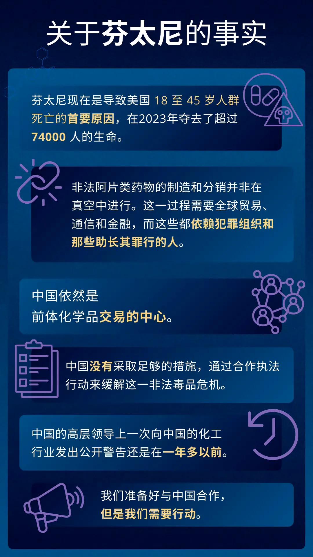 美国驻华大使馆已经魔障了，3月13日在推文里面贴了一张图说什么关于芬太尼的真相，