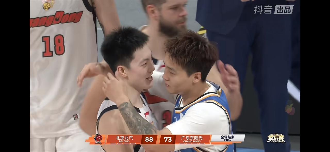 我预测失误，精彩的京粤大战，最终主场迎战的北京北汽男篮获得胜利！