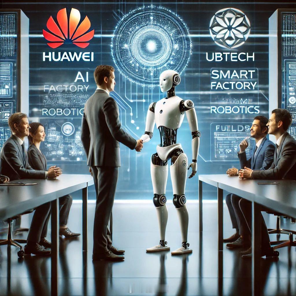 HarmonyOSNEXTNews华为与优必选科技在深圳正式签署全面合作