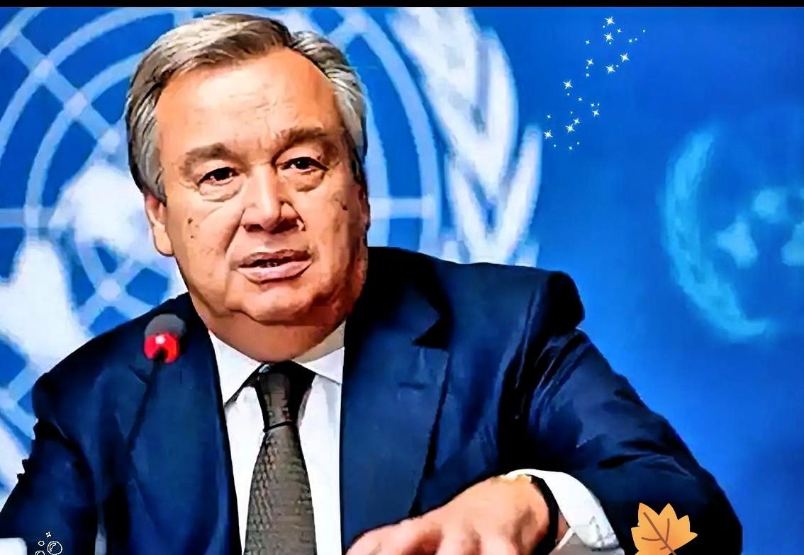 联合国秘书长古特雷斯这次终于不装糊涂了！直接在大庭广众之下给东方大国的抗战历史“