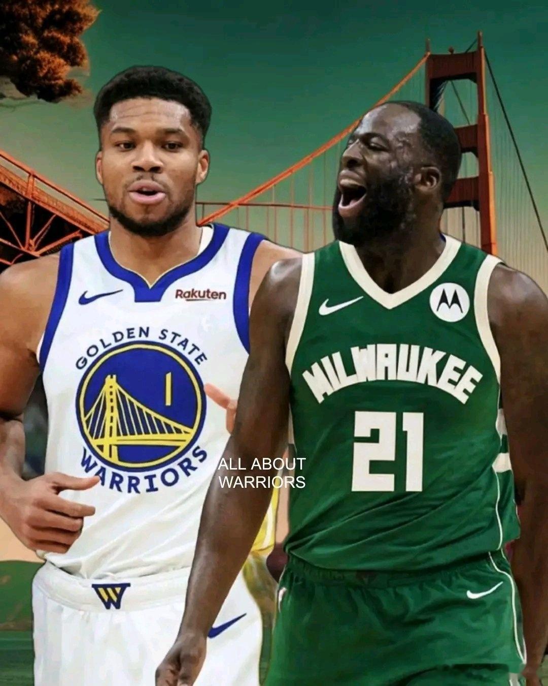 NBA谁会拒绝这笔关于字母哥的交易？勇士队得到：字母哥&萨纳西斯雄鹿队得