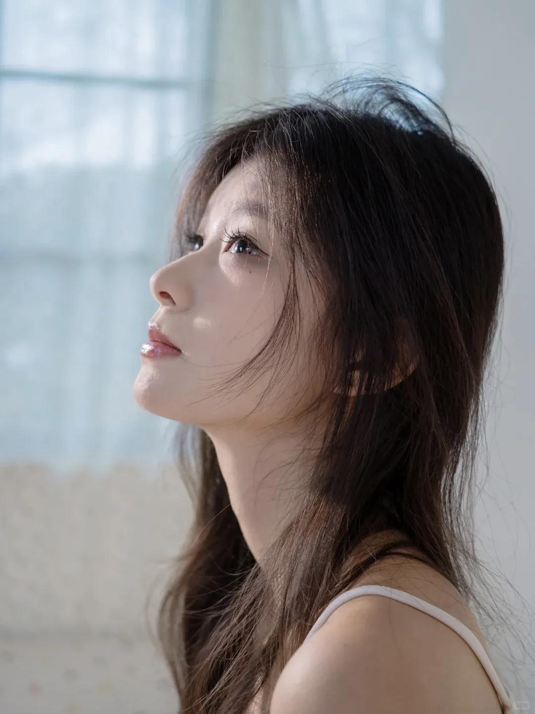 纯天然美女长啥样子居家休闲时光什么样的才算是美女真正的美女到底长什么样
