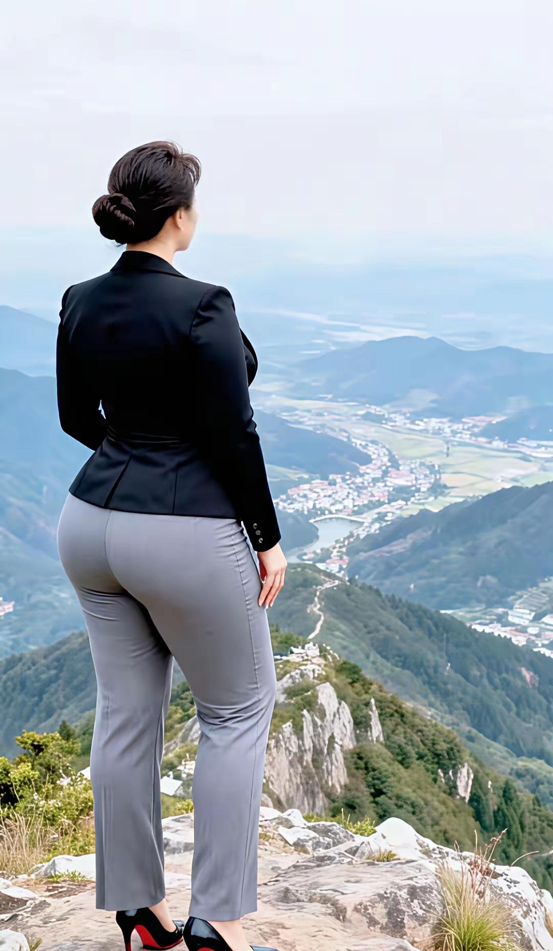 冬日生活打卡季俯瞰山川，职场女性风采！