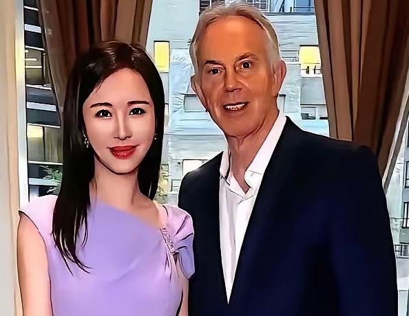 早就听说布莱尔和邓文迪有一腿，老布总在老默外出时频频去人家拜访，一呆就是一天，后