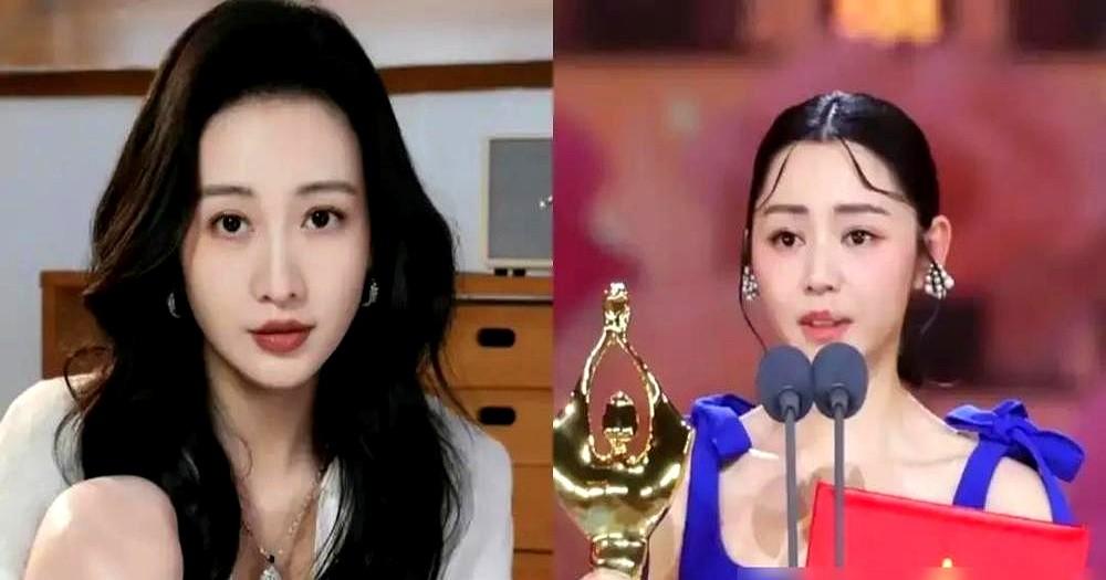 百花奖镜头扫过，卫诗雅像只受惊的兔子捂住嘴，这一幕直接扒光了男人择偶的底裤。