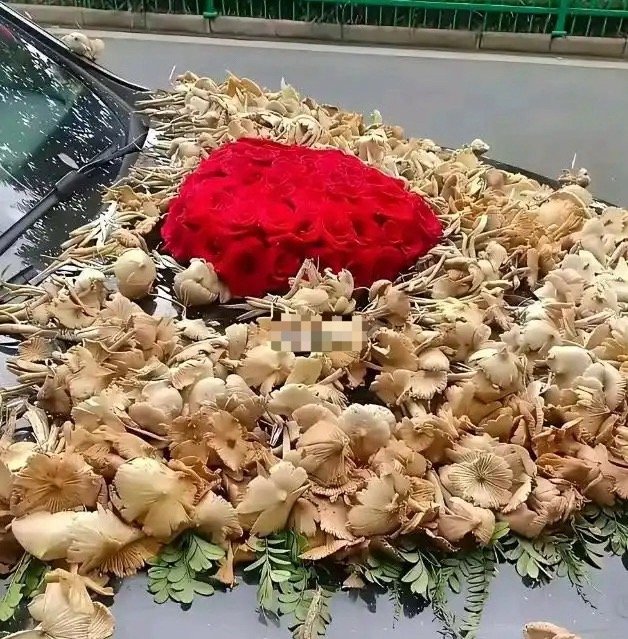 第一次见到这种婚车，有啥寓意吗？