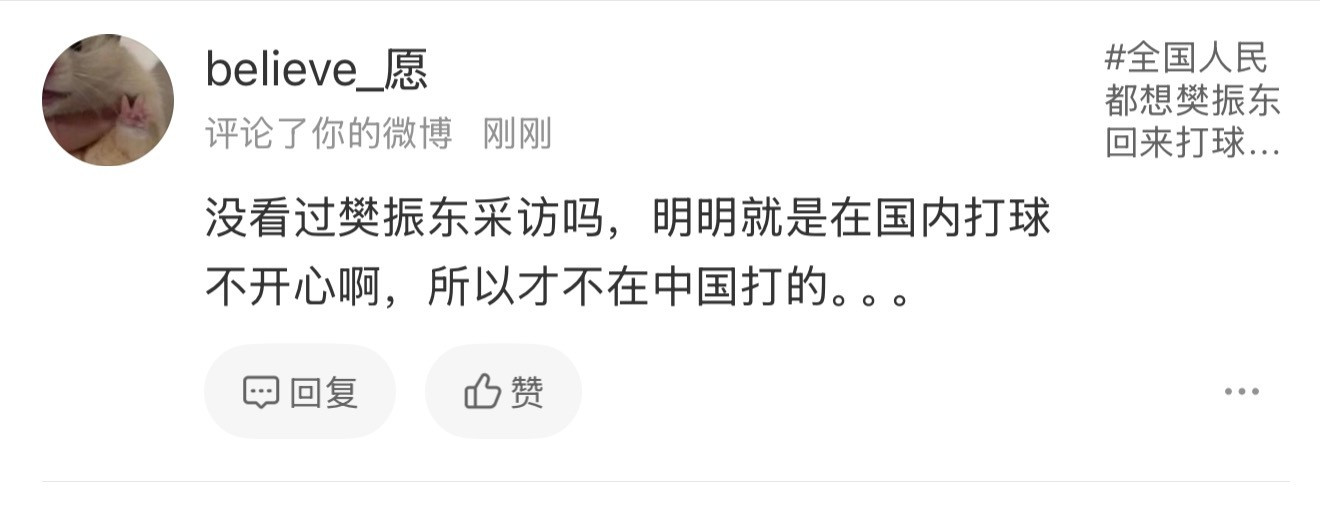 王楚钦粉丝真可怜🥺看到樊振东三个字都这么害怕。反正全运会樊振东很开心，倒是王