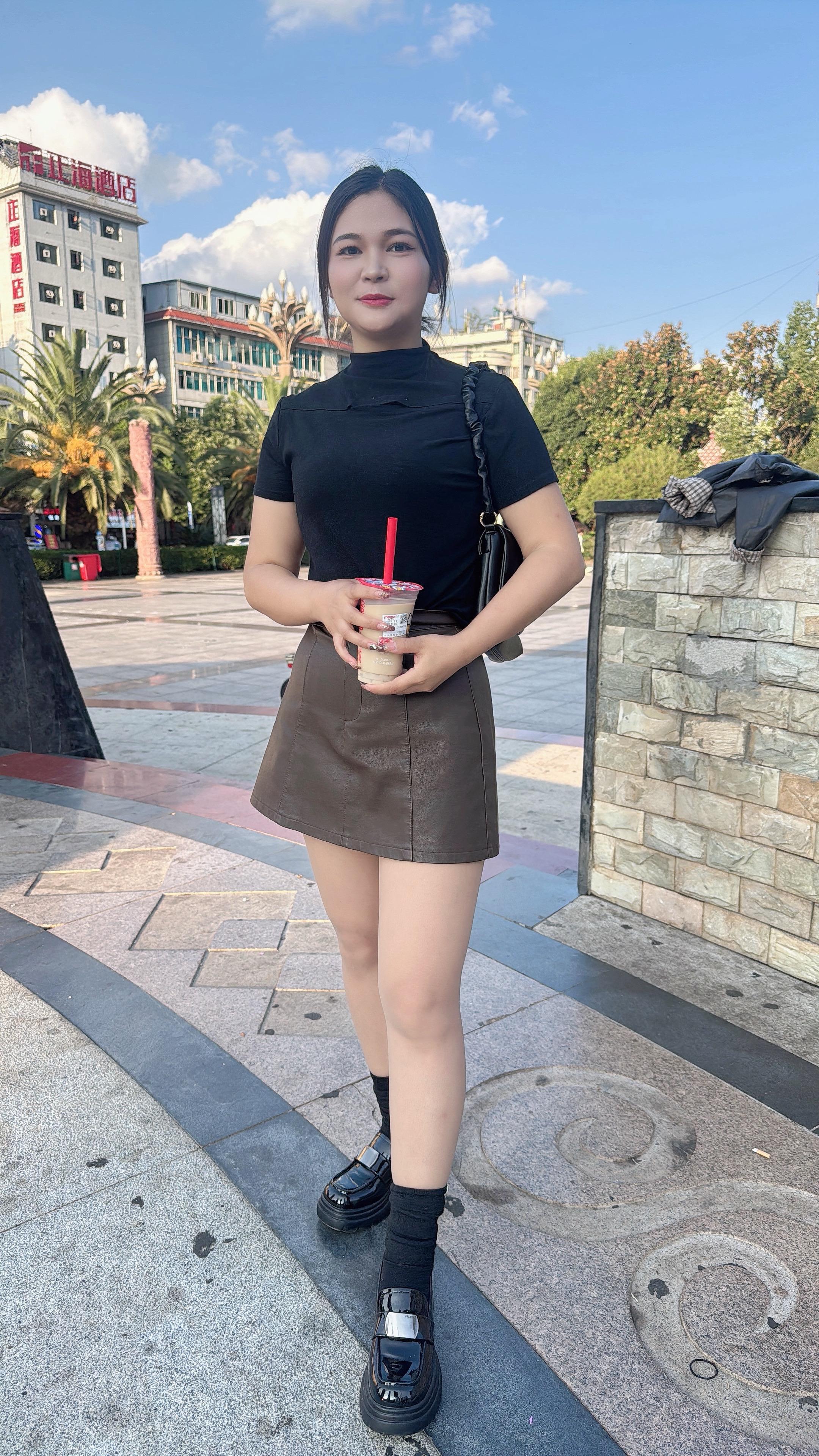 微胖女生