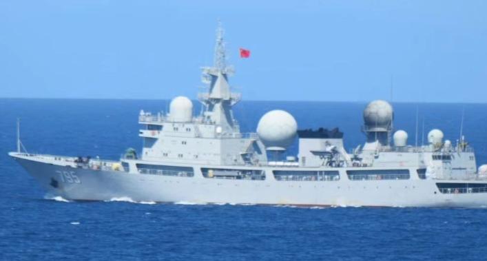 中国的815电子侦察船，为什么各国都不敢攻击它？明明这船看上去火力不足，就两门小
