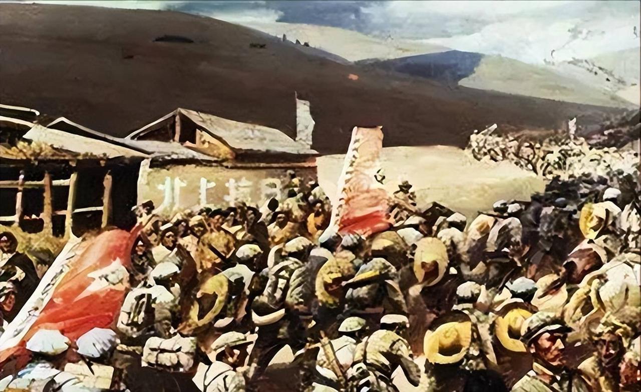 1935年5月，红军被堵在大凉山，前有川军堵截，后有蒋介石追兵，眼看就要走投无路