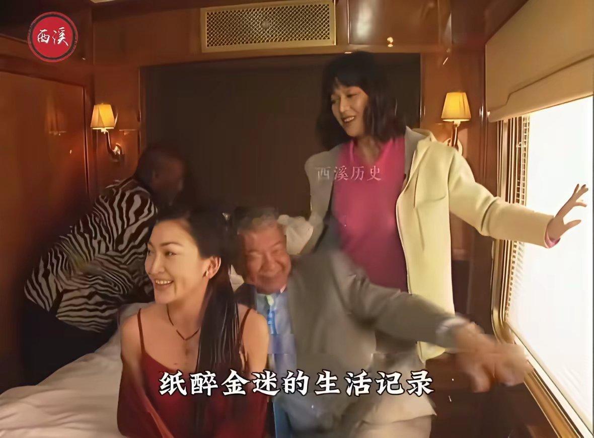 1997年蔡澜过的神仙般的生活和舒淇泡温泉，和温碧霞游轮旅游走到哪都是美女相伴，