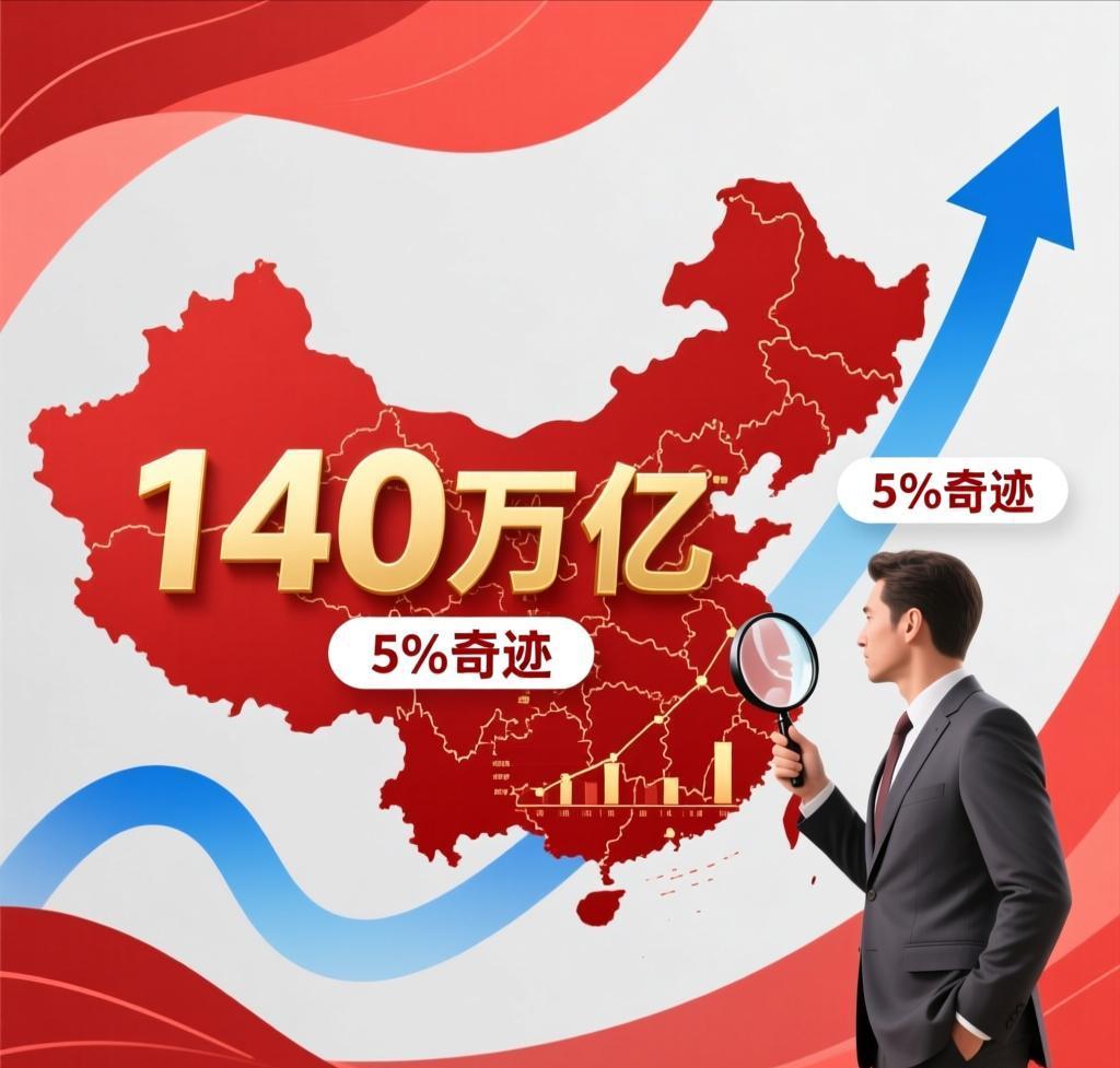 当中国GDP突破140万亿：外媒如何解码"5%奇迹"？当中国GDP站上140万