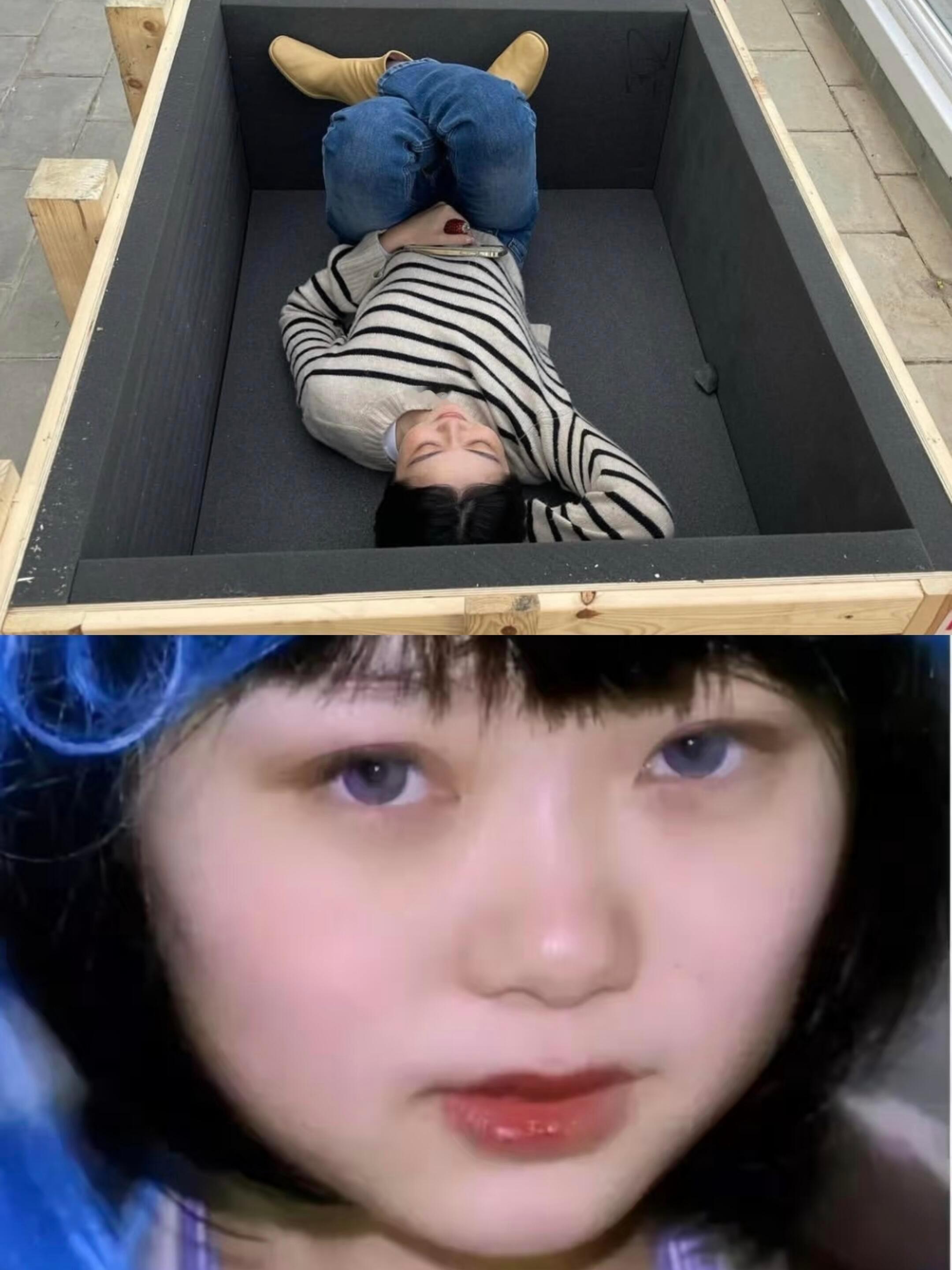 晚晚面部骨量太低了吧？​​​