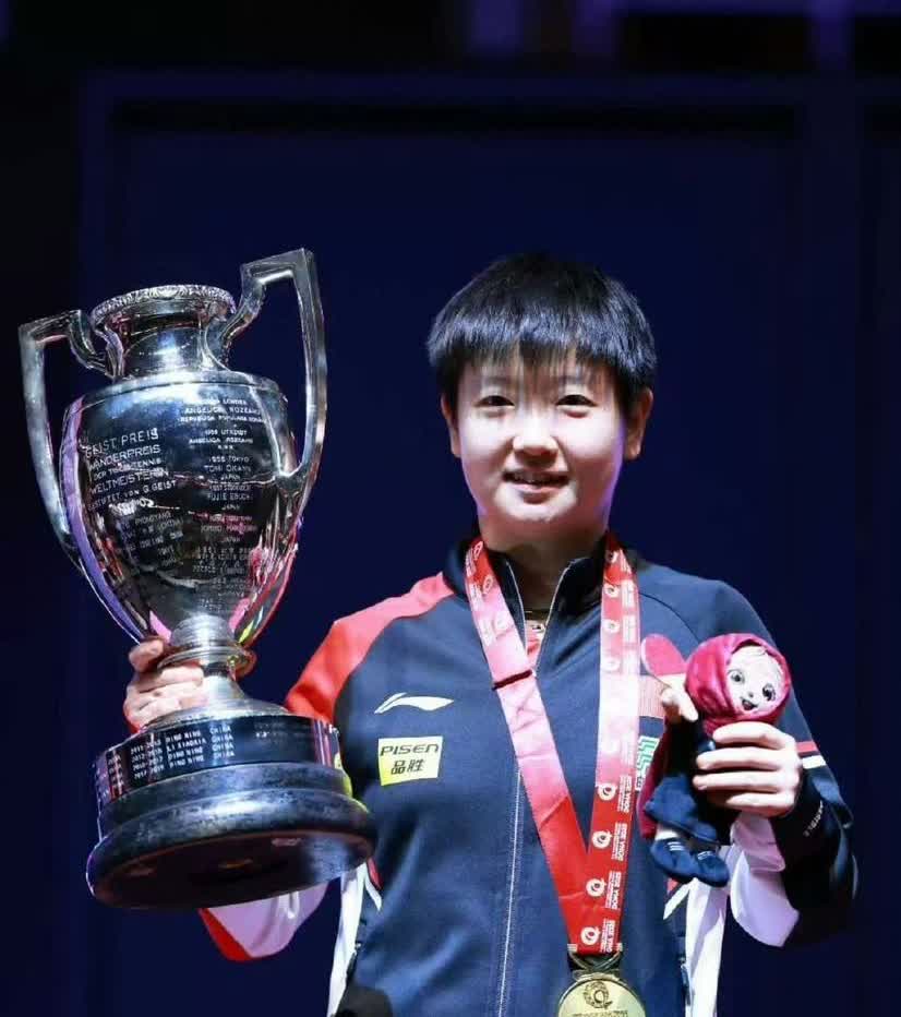 历届大满贯女单冠军🏆2022新加坡大满贯——陈梦🇨🇳2023年