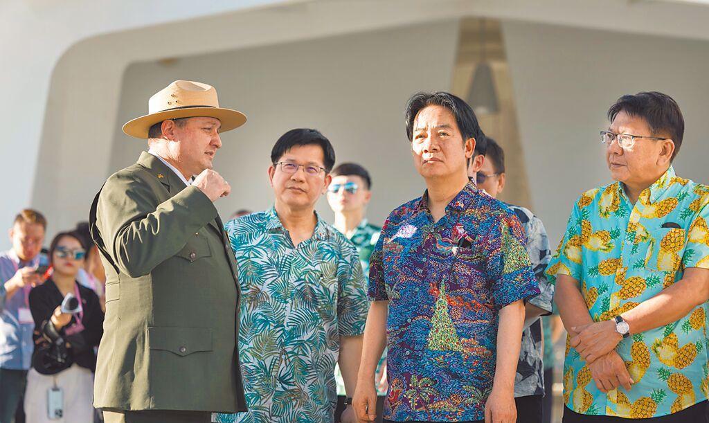 美国拒赖清德过境美国本土，介文汲：从未发生过的事美媒报道称，赖清德原定8月初出