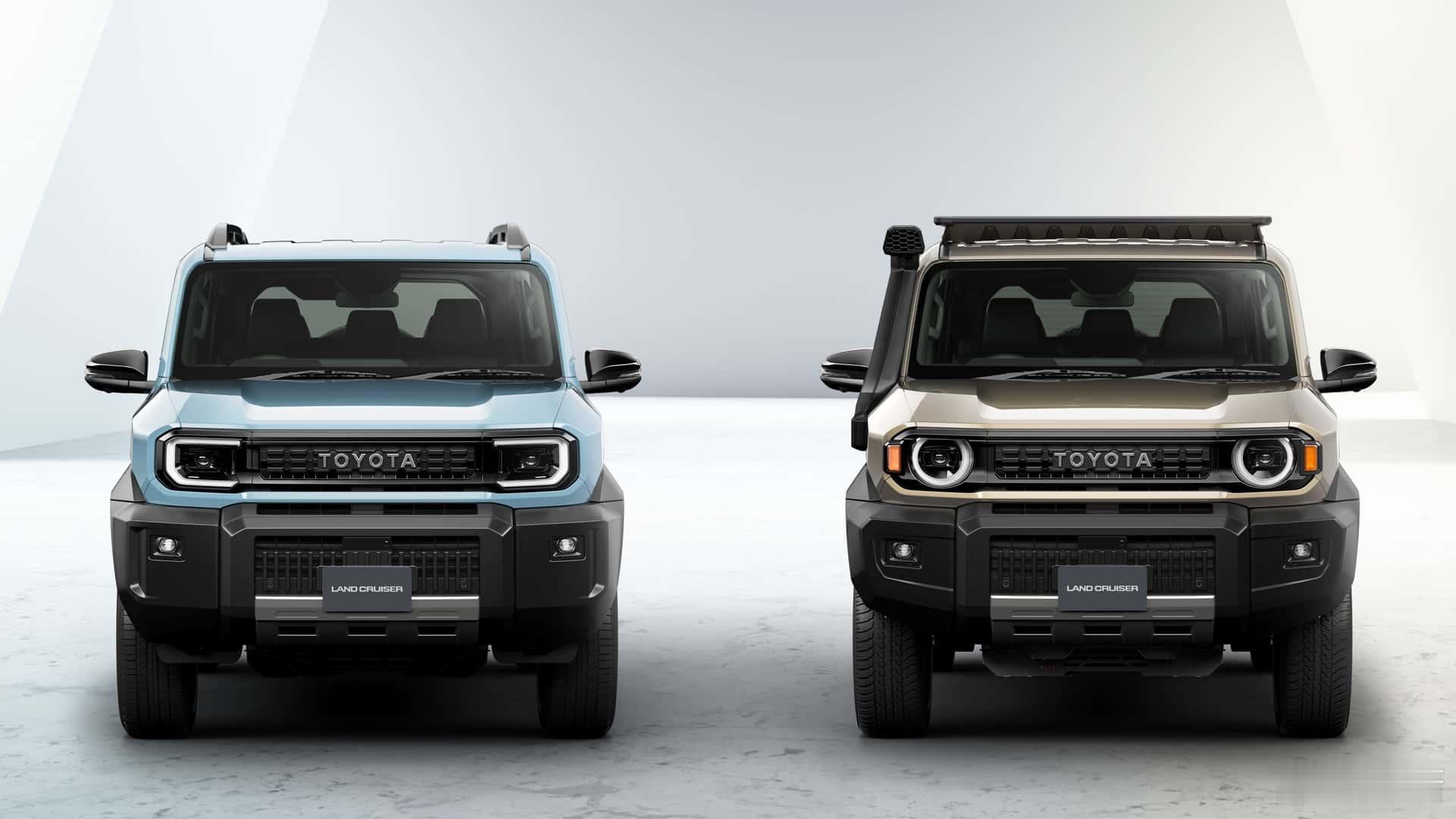 丰田babyLC？这是丰田新的4.5米的“小”越野车LandCruiser