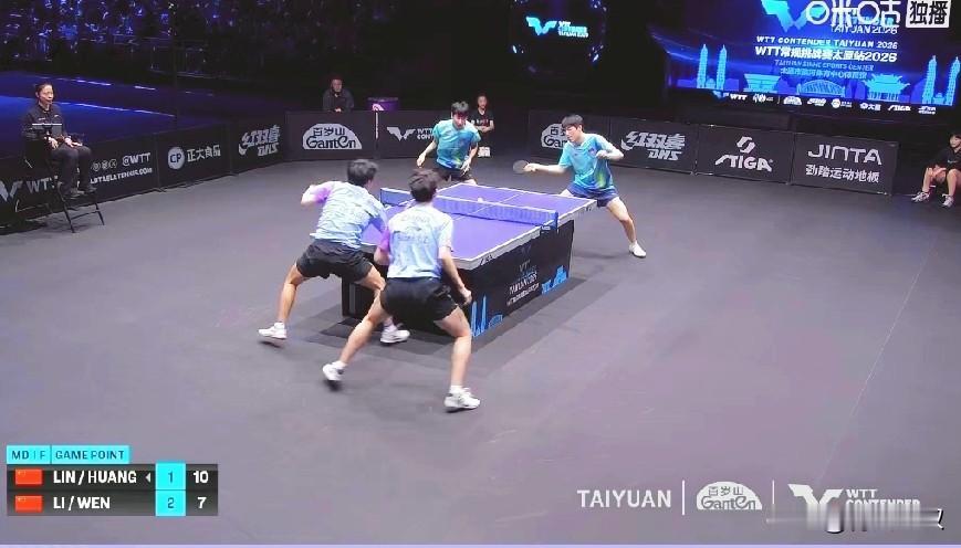 笑死我了！男双打到了2:2平后，球迷不冷静了！说:温瑞博要冷静，赶快结束比