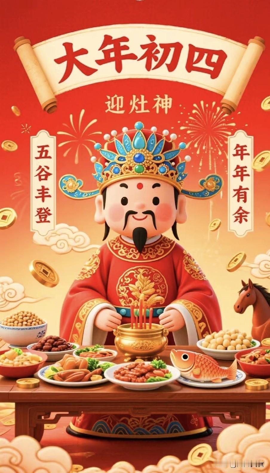 今日大年初四，无论有钱没钱，牢记“2要接，3不出”，老传统莫忘春风送暖入屠