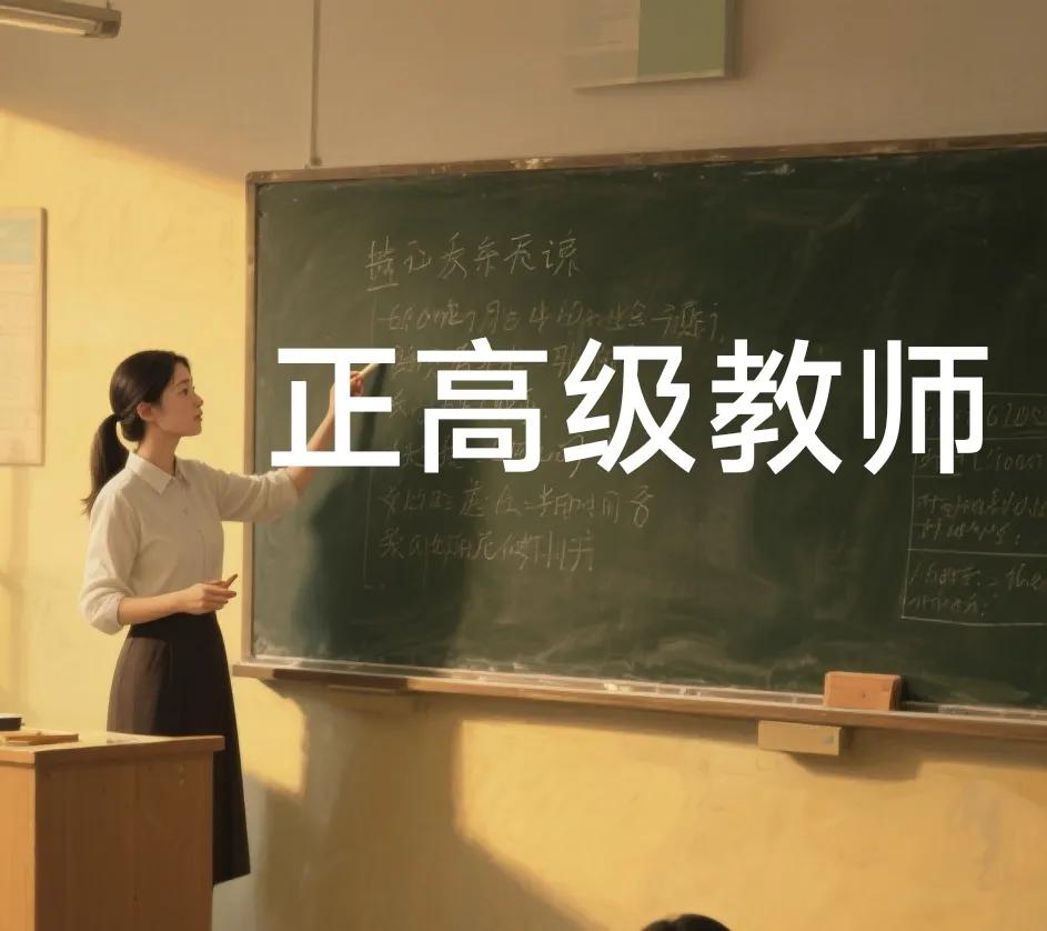 今天给一位领导申报正高级教师进行投票，有同事问我，有没有考虑申报正高级教师？我