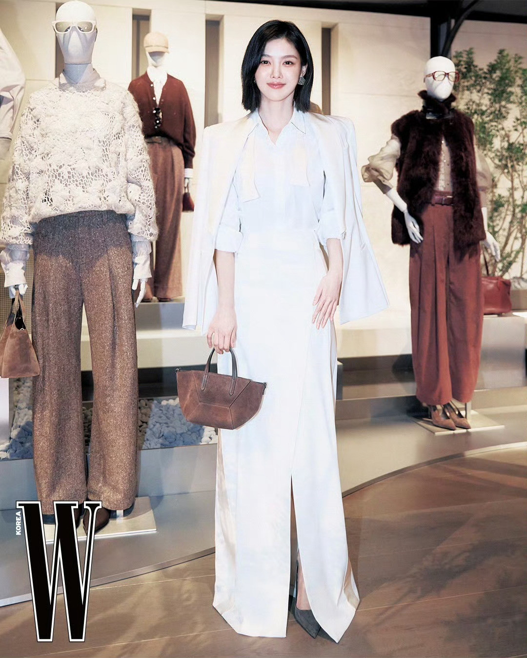 金裕贞米兰时装周图集这个短发造型真是美得很权威