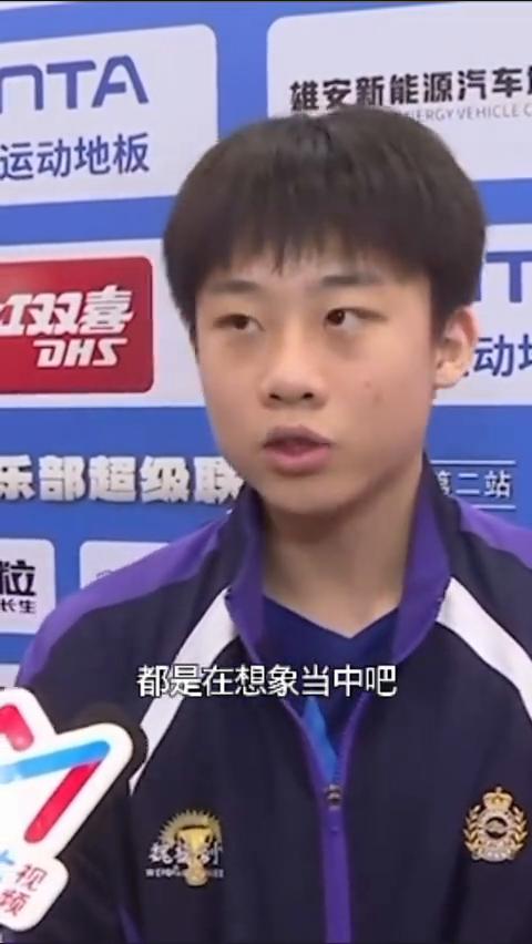 于海洋乒超首秀。平常中的首秀，总体来说打得不是那么理想，但是这也是正常的，因为