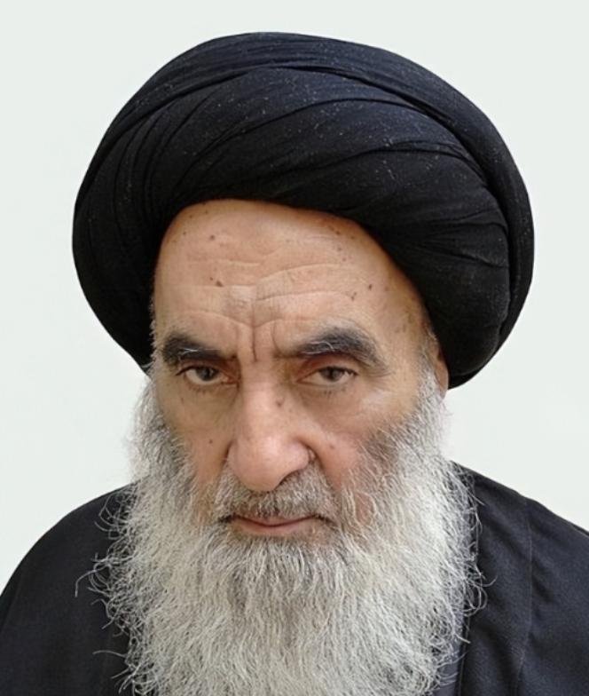 95岁的伊拉克什叶派领袖阿里·西斯塔尼表示，如果美国攻打伊朗，他就发布教令开启圣