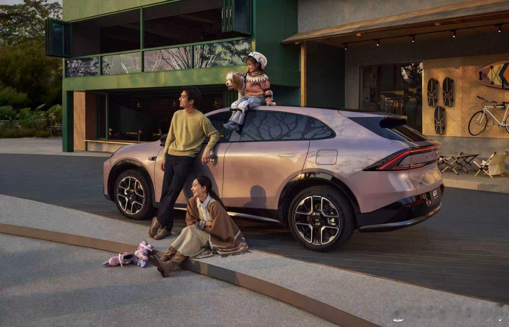 1704公里超长续航SUV小鹏G7来了一组美图大片，感受小鹏G7超级增程全新外观