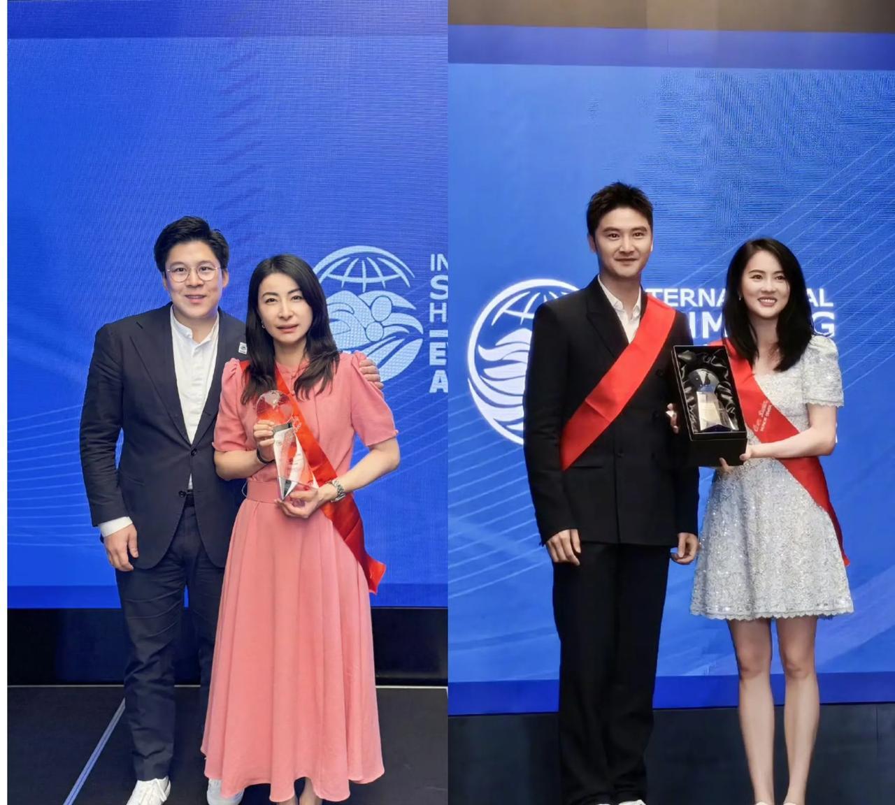 郭晶晶和田亮，这对曾经的金童玉女，顶峰相见了！7月27日，郭晶晶和田亮一同出现