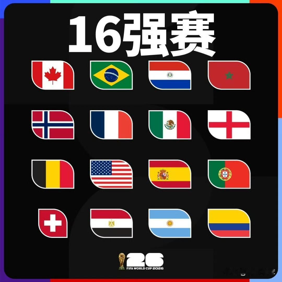 两届世界杯16强对比太扎心！亚洲从3支变0支，欧美彻底垄断1. 欧洲：2022