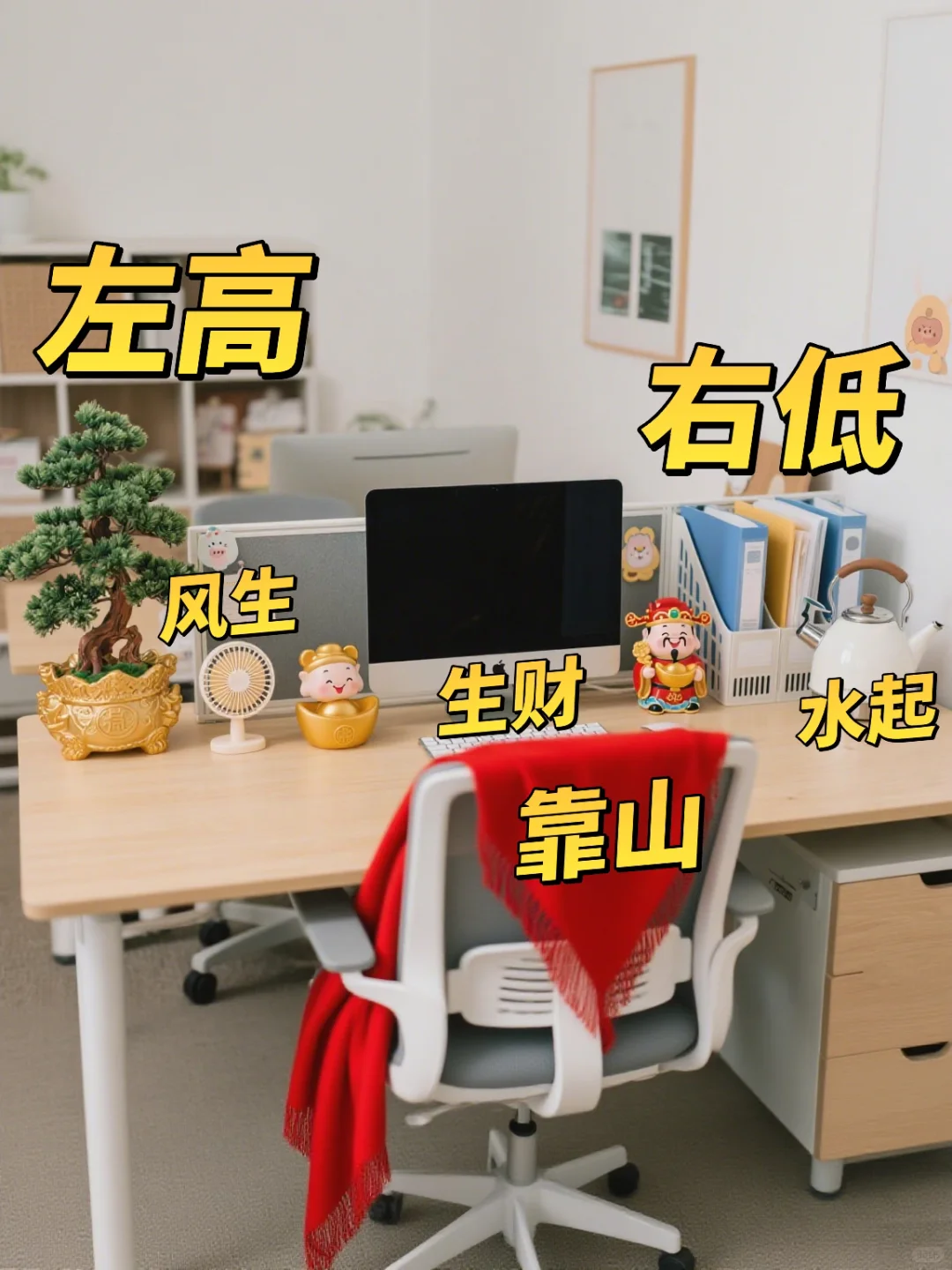 办公桌招财布局6招