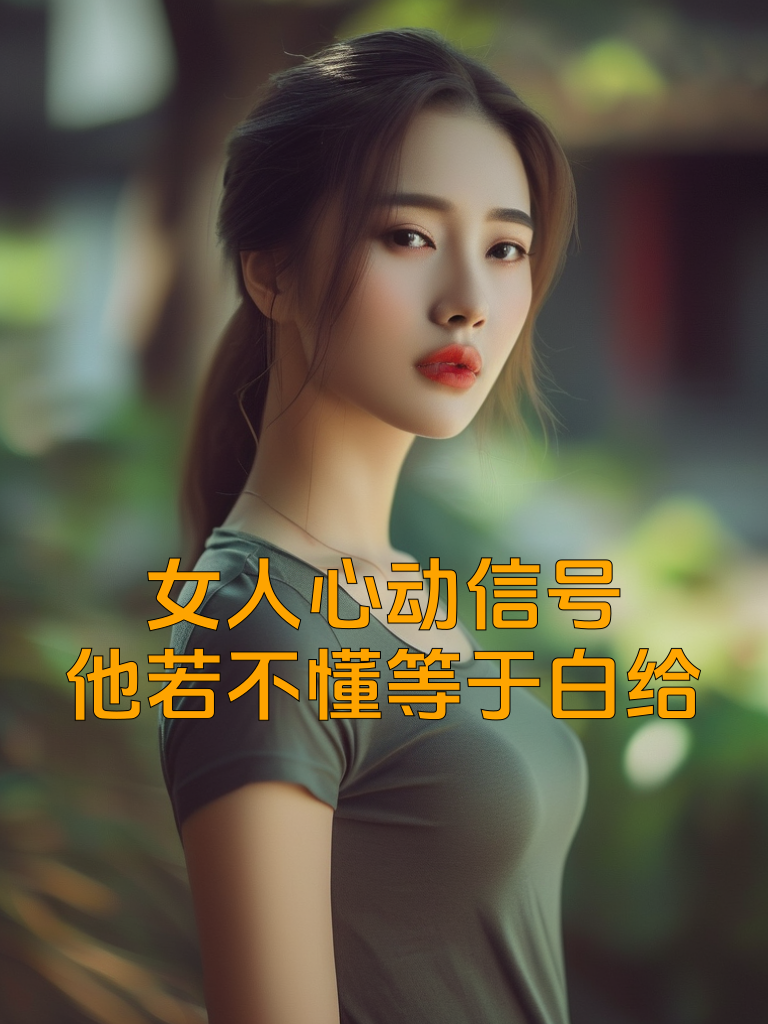 女人心动信号，他若不懂等于白给