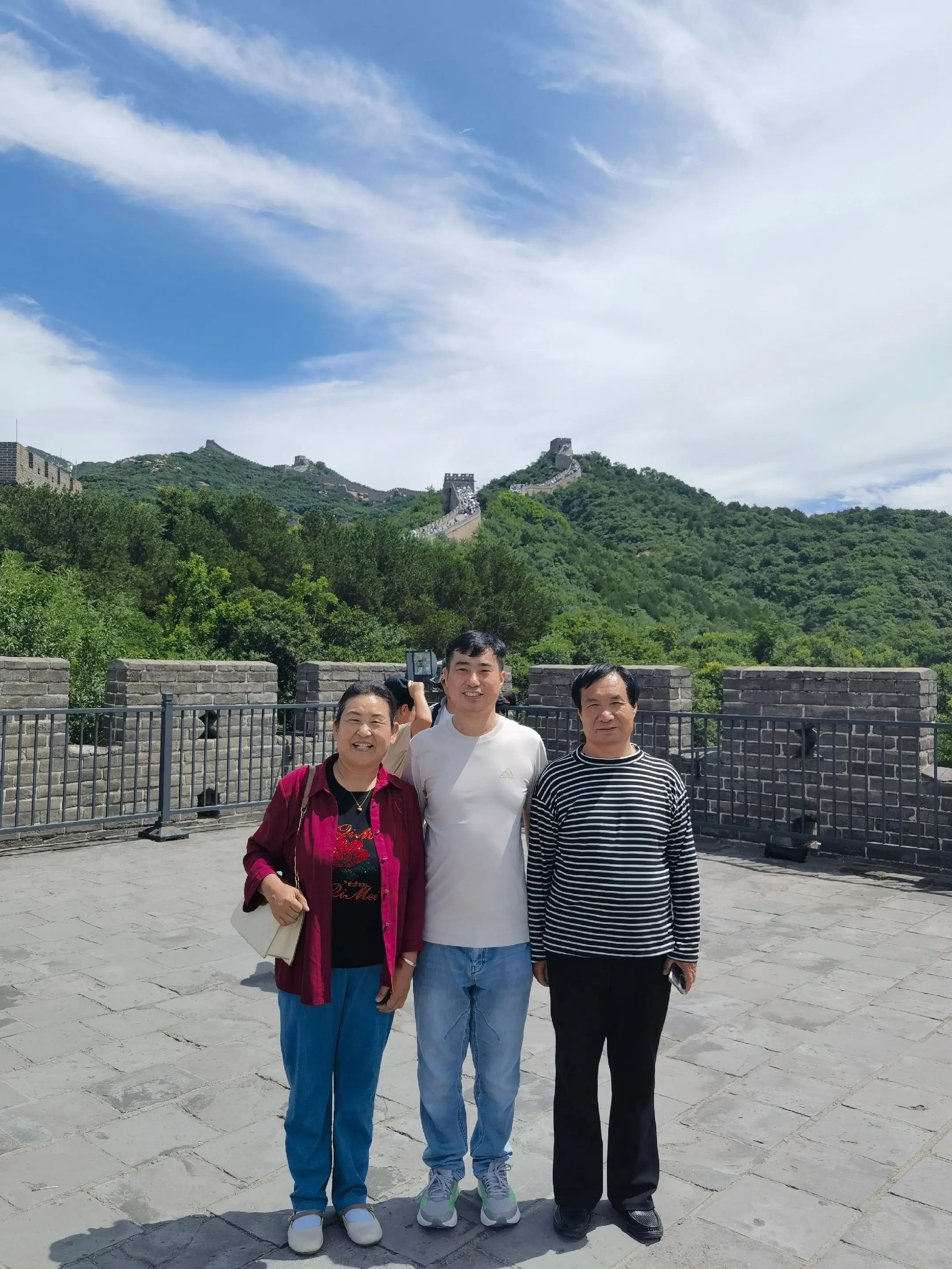 八达岭长城，北京旅游。