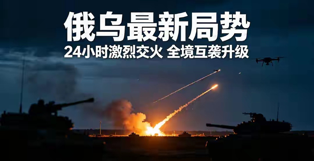 局势持续升级！俄乌24小时全线激战，前线肉搏拉锯，本土接连发生爆炸俄乌冲突战场再