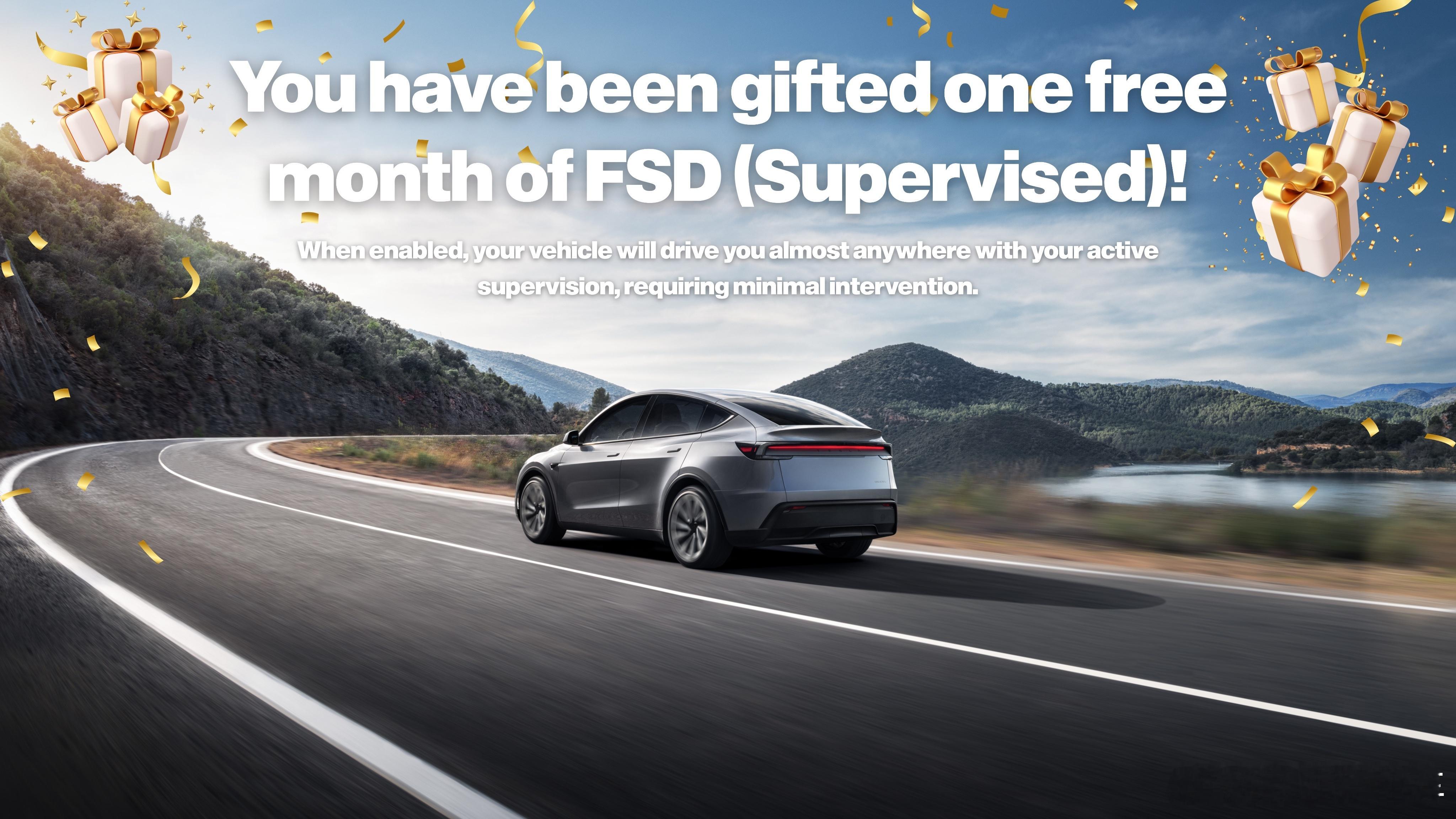 万圣节一过接下来很快就是圣诞节假期，特斯拉在北美将FSD订阅做成了礼品卡，