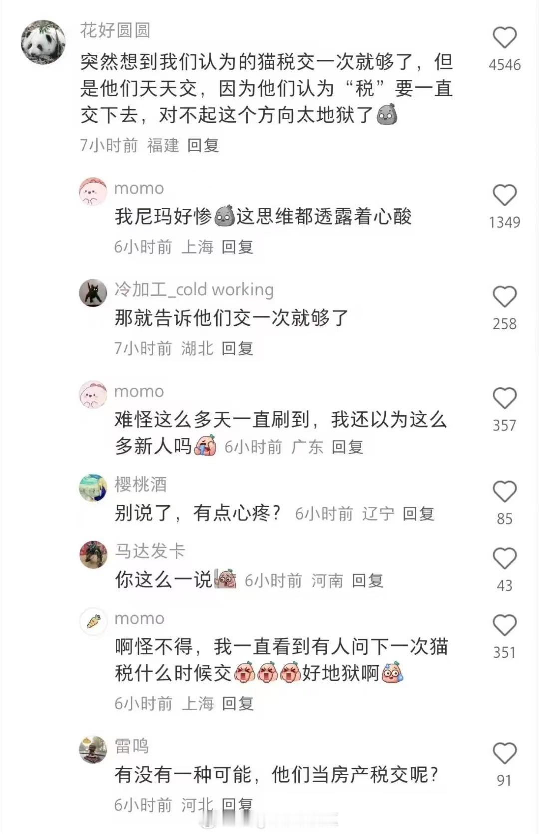 所以中国人纳闷为什么美国人来了小红书不停缴猫税……串一起了[doge].